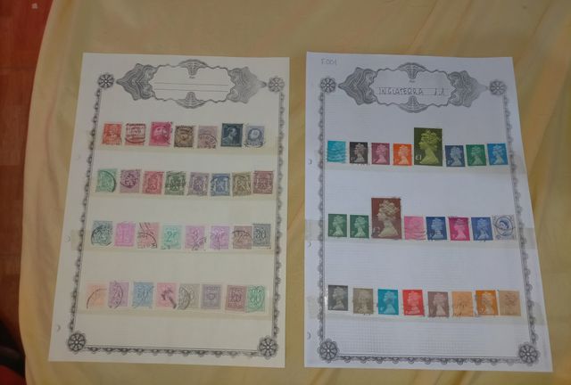 Lote de filatelia a identificar.