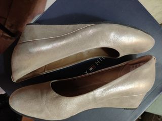 Bailarinas Clarks Piel Doradas