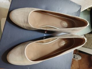 Bailarinas Clarks Piel Doradas