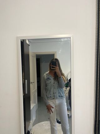Chaqueta Vaquera con Capucha