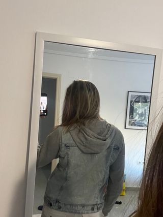 Chaqueta Vaquera con Capucha