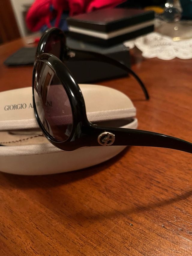 Occhiali da sole Giorgio Armani neri