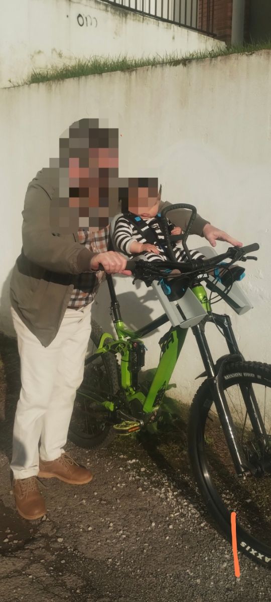 Seggiolino per bicicletta per bambini Thule Ridealong Mini