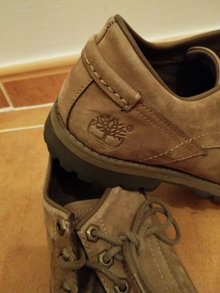 Zapatos Timberland ante beige talla 41