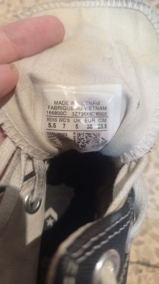 Converse Run Star Hike Negras Talla 38