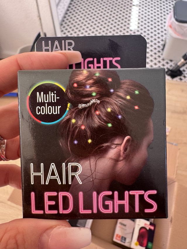 Luces LED para el pelo