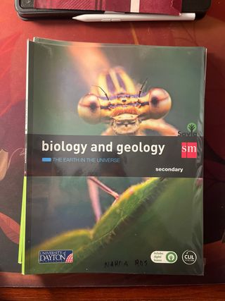 Libros de biología y geología en inglés 