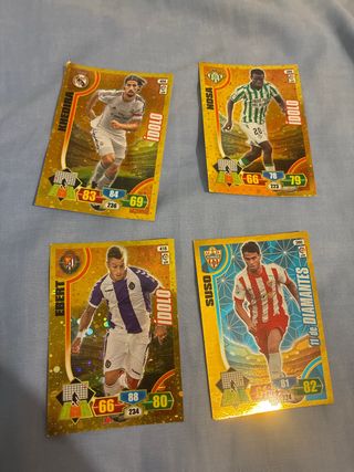 Cromos Adrenalyn Fútbol 2013-14: Khedira, Nosa, Eb