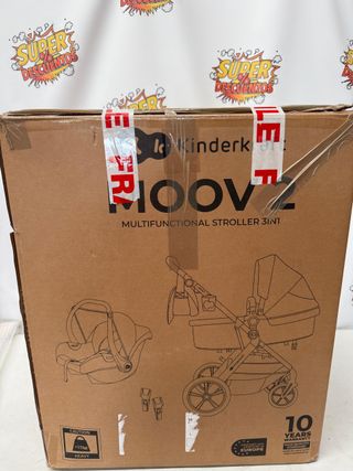Kinderkraft MOOV2 Carrito Bebé 3 en 1