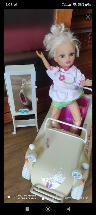 Muñeca Nancy Articulada con Coche Ocean Adventures