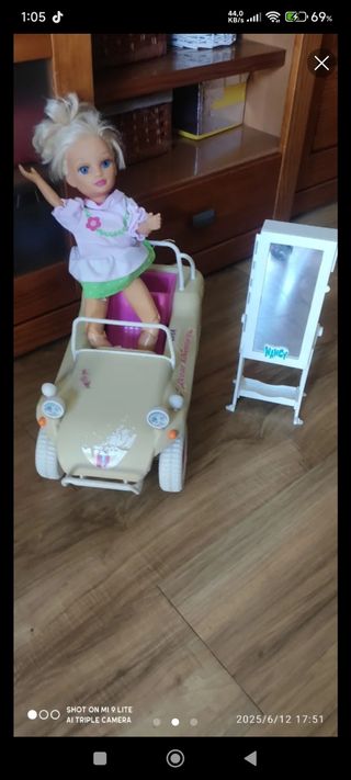 Muñeca Nancy Articulada con Coche Ocean Adventures