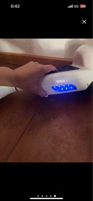 Hoverboard blanco