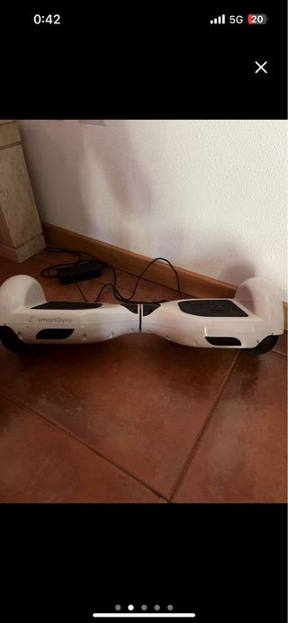 Hoverboard blanco