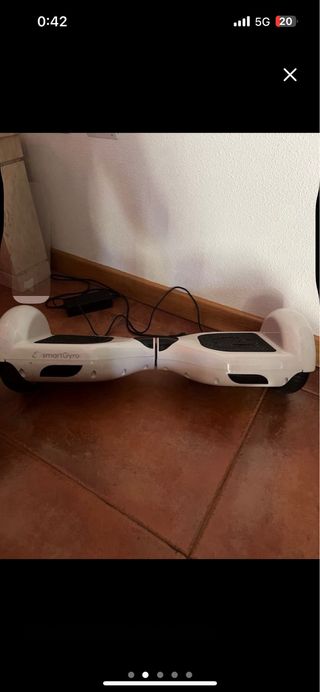 Hoverboard blanco