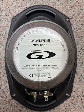 Altavoces Coche ALPINE SPG-69C3