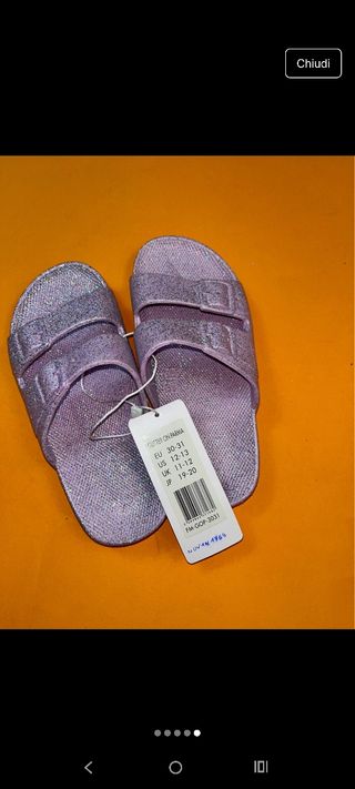 Ciabatte Glitter Freedom Moses 30/31