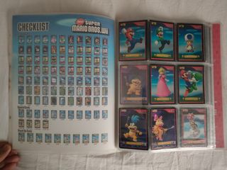 Álbum Super Mario Bros Wii Coleccionista