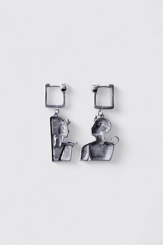 Pendientes Isis Aura Bilik Bley Plata