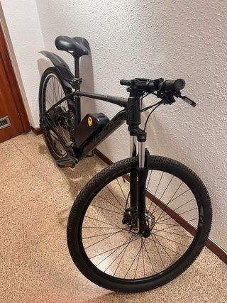 Bicicleta Eléctrica Negra