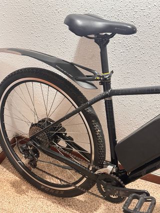 Bicicleta Eléctrica Negra