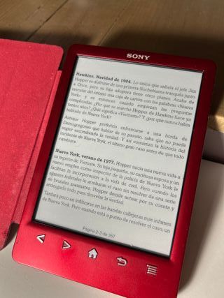 Ebook Sony PRS-T3 Rojo