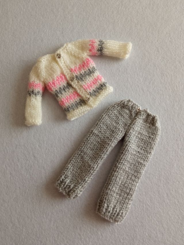 Conjunto de invierno tres piezas en gris - Blythe