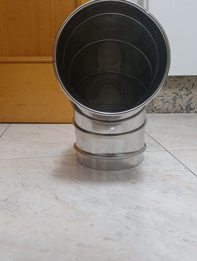 Codo 90º Acero Inoxidable 150 mm