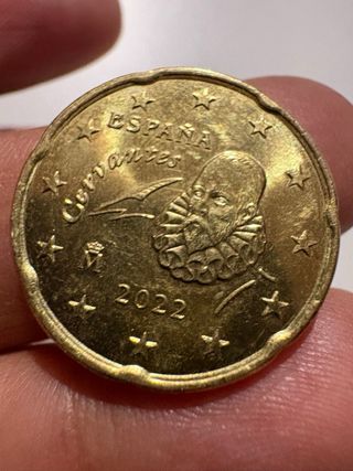 Moneda 20 Céntimos Euro España 2022