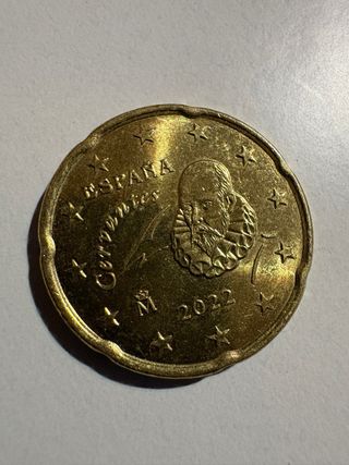 Moneda 20 Céntimos Euro España 2022
