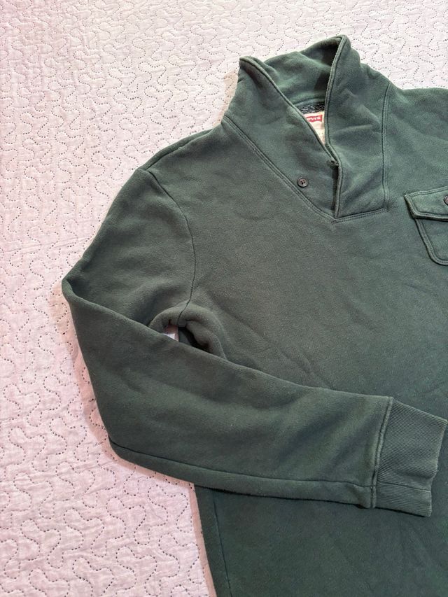 Maglione Levi's Collo Alto Verde Taglia M