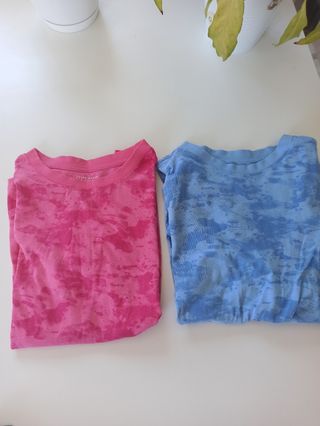 Lote 4 camisetas niña manga corta