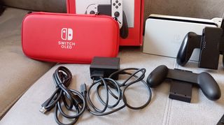 Nintendo Switch OLED Blanca