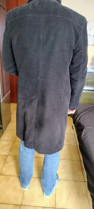 Cappotto nero uomo