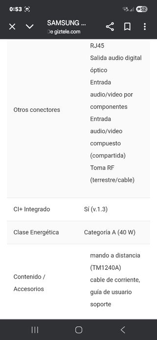 Samsung TV 32 Smart TV QuadCore - Buen estado 