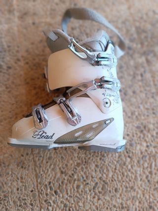 Botas de esquí blancas