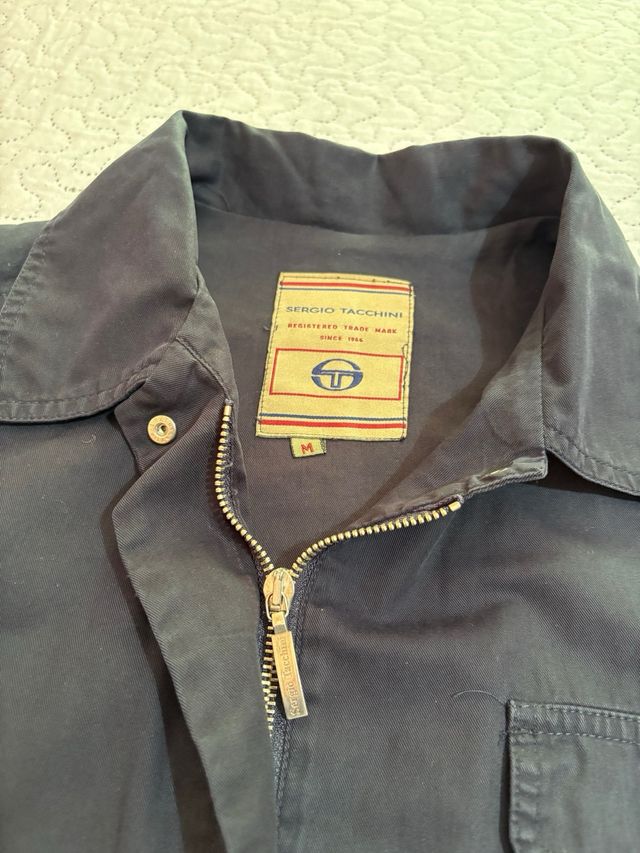 Giacca Sergio Tacchini Vintage Nera Taglia M
