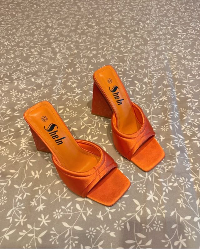 Tacones Shein Naranja
