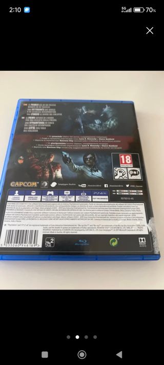 Juego PS4 Resident Evil 2