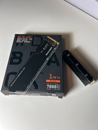 SSD NVMe 1TB WD_Black SN850 Gen4