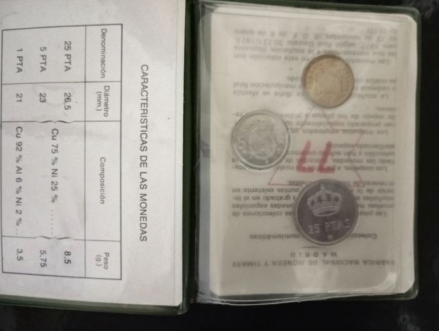 🇪🇦Carteras de la FNMT de 1976-1977-1979.