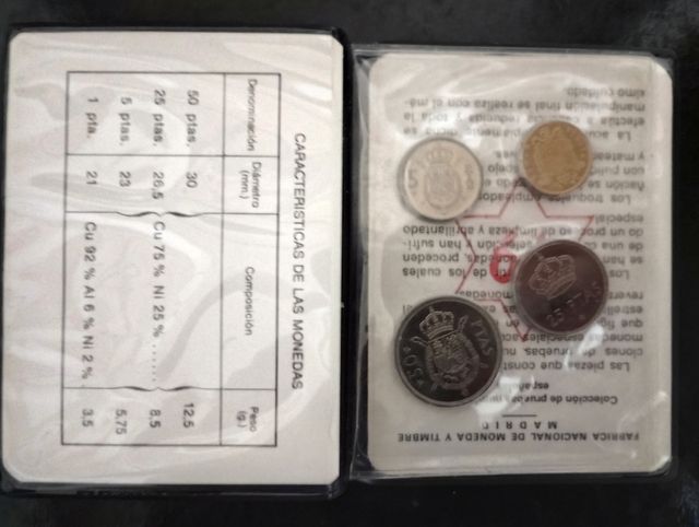 🇪🇦Carteras de la FNMT de 1976-1977-1979.