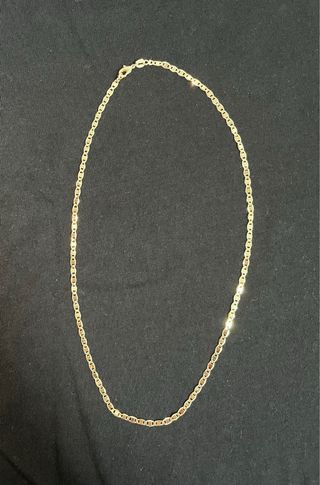 Cadena laminada en oro 18k 