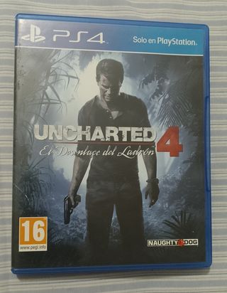 Uncharted 4 PS4 (PlayStation 4)
