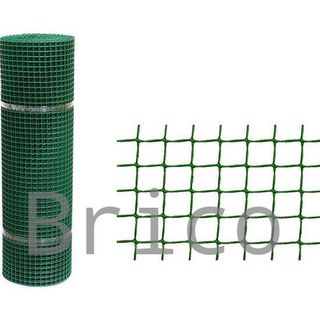 Malla Plástica - 18x20 mm - 1,00x25 m - Verde