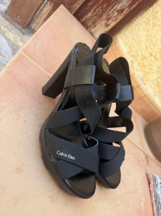 Sandalias Calvin Klein aisha Negras