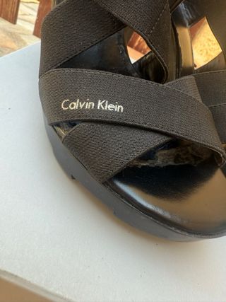 Sandalias Calvin Klein aisha Negras