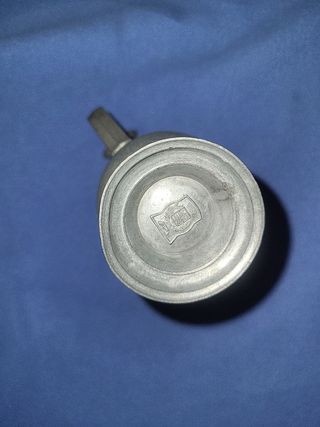 Jarrita de peltre con tapa