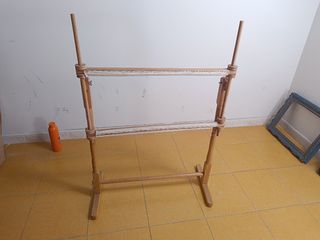 Telar de madera para bordar