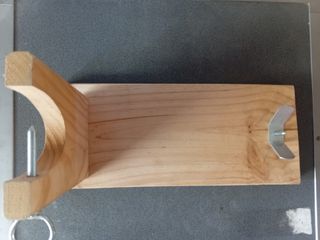 Soporte para jamón de madera