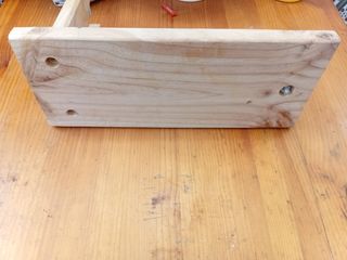 Soporte para jamón de madera